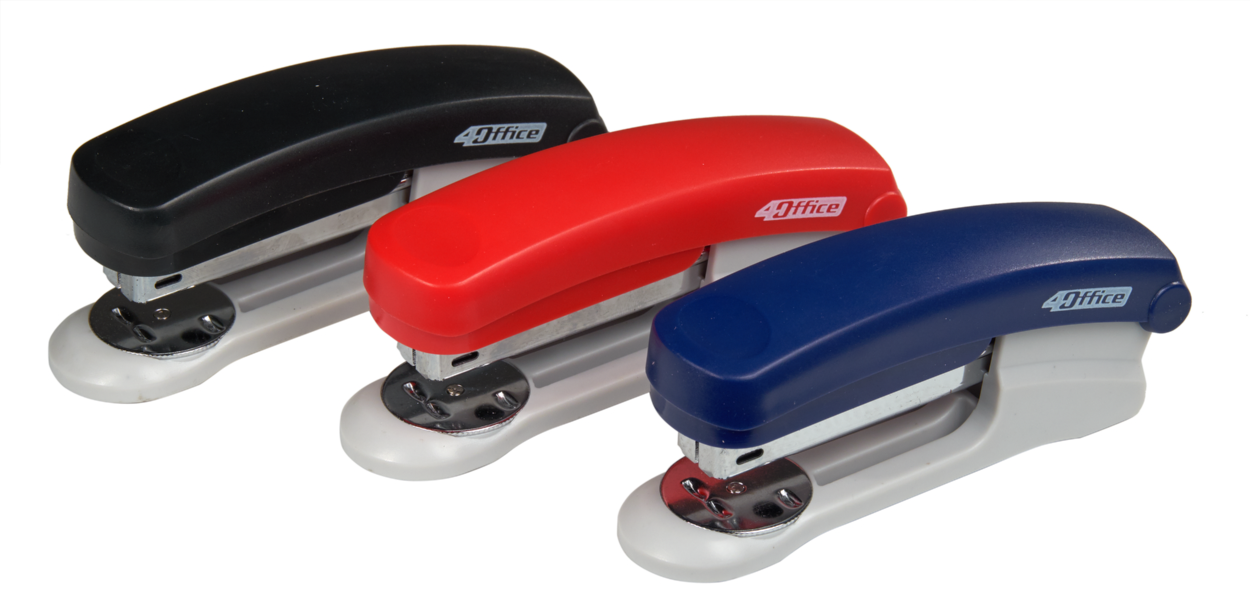 Степлер 4OFFICE (4-307), скоба №24/6, 20 арк., глибина скріплення 58мм, пластик